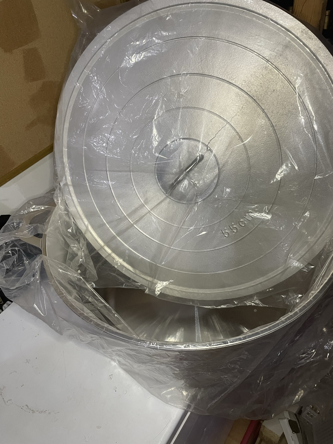 Large commercial sized aluminum cooking pot - photo 3