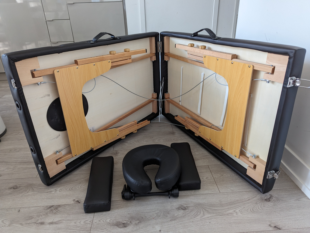 portable massage table package - gift never used - photo 3