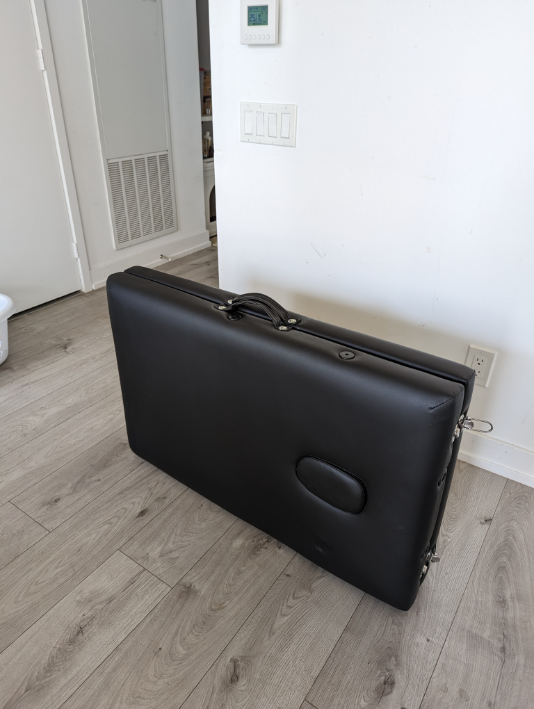 portable massage table package - gift never used - photo 4