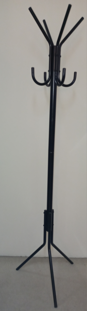 Black Coat Rack - Metal