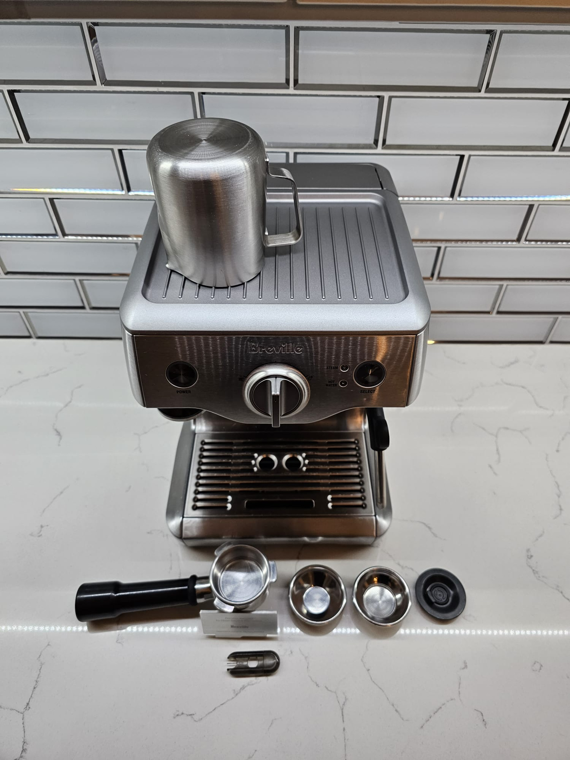 Sold pending pick up BREVILLE DUO TEMP PRO ESPRESSO MACHINE thumbnail