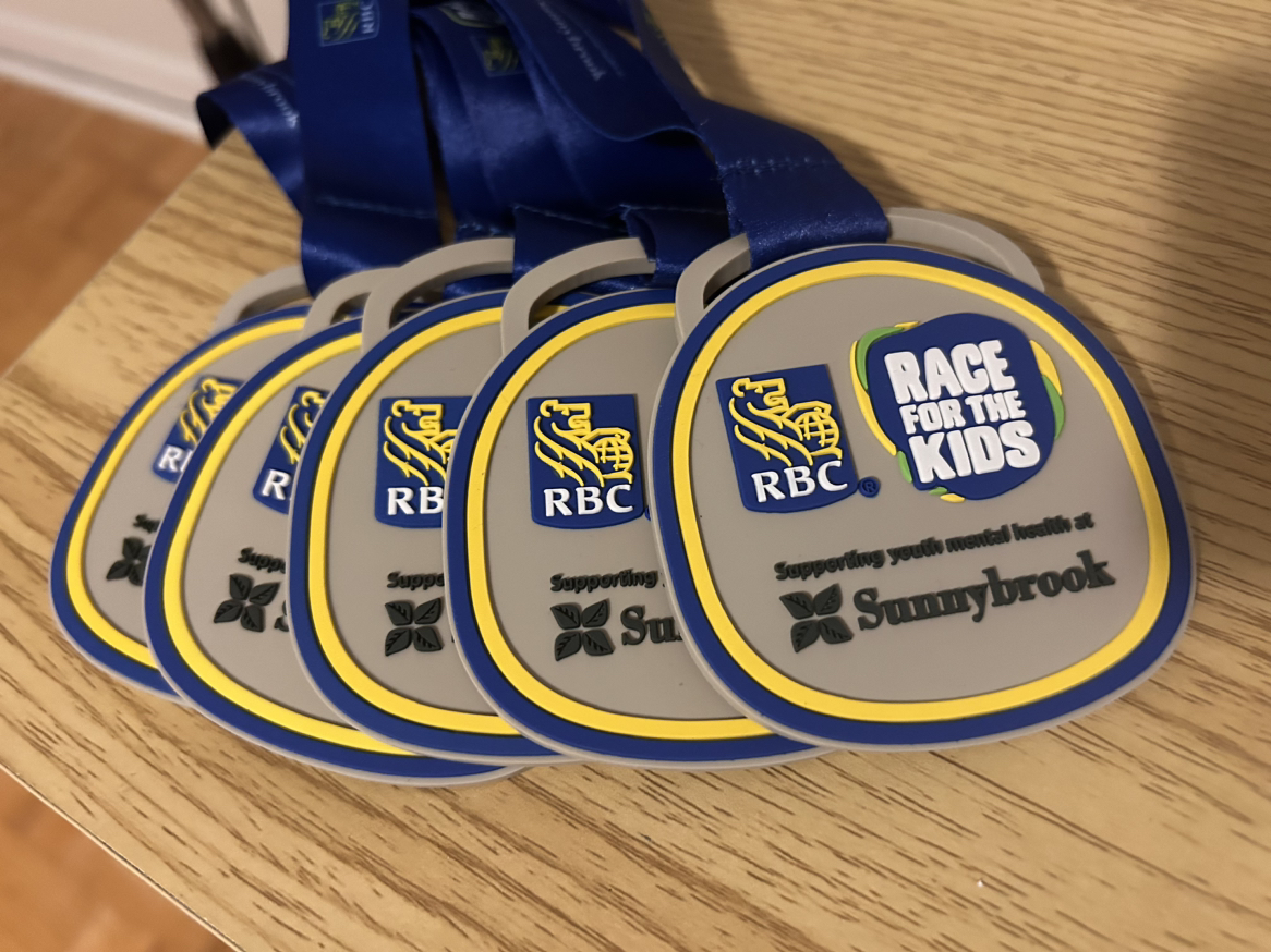 Race for the Kids Medals - photo 5
