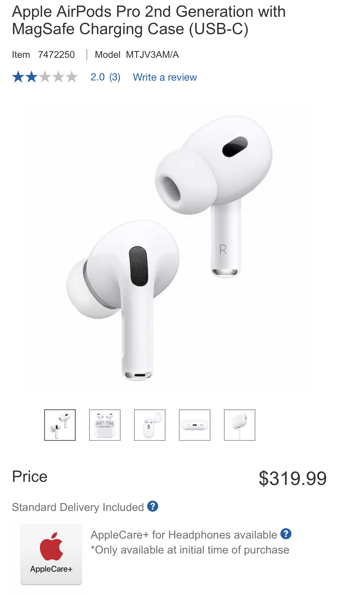 Apple AirPods Pro 2nd Generation with MagSafe image indicator(2)