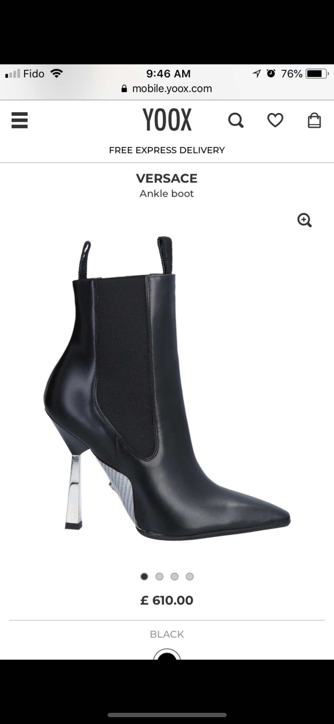 New Versace Ankle Boots image indicator(2)