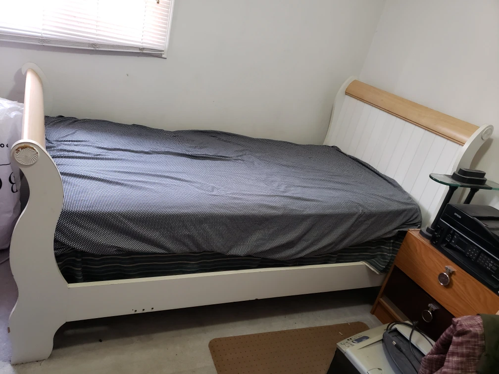 @@Twin Size SLAY bed with box & Mattress@@ thumbnail