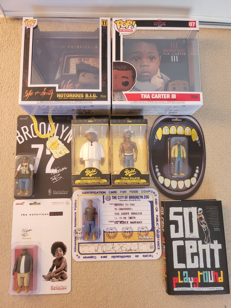 Set of Hip Hop/Rap TOY Figure Collectibles Biggie, 2Pac - photo 2