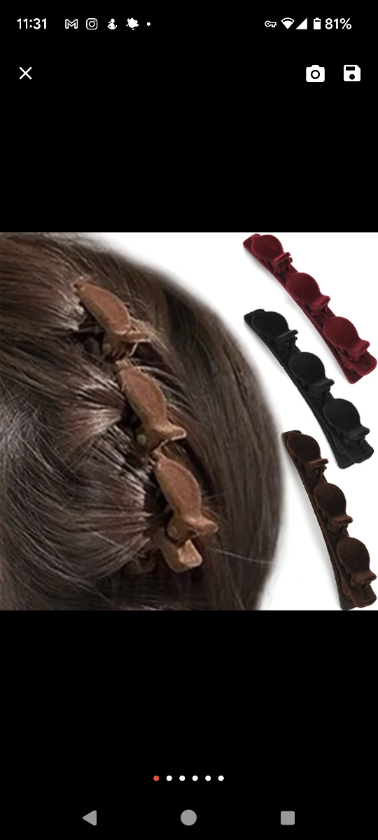 #freecycle new hair clips - photo 3