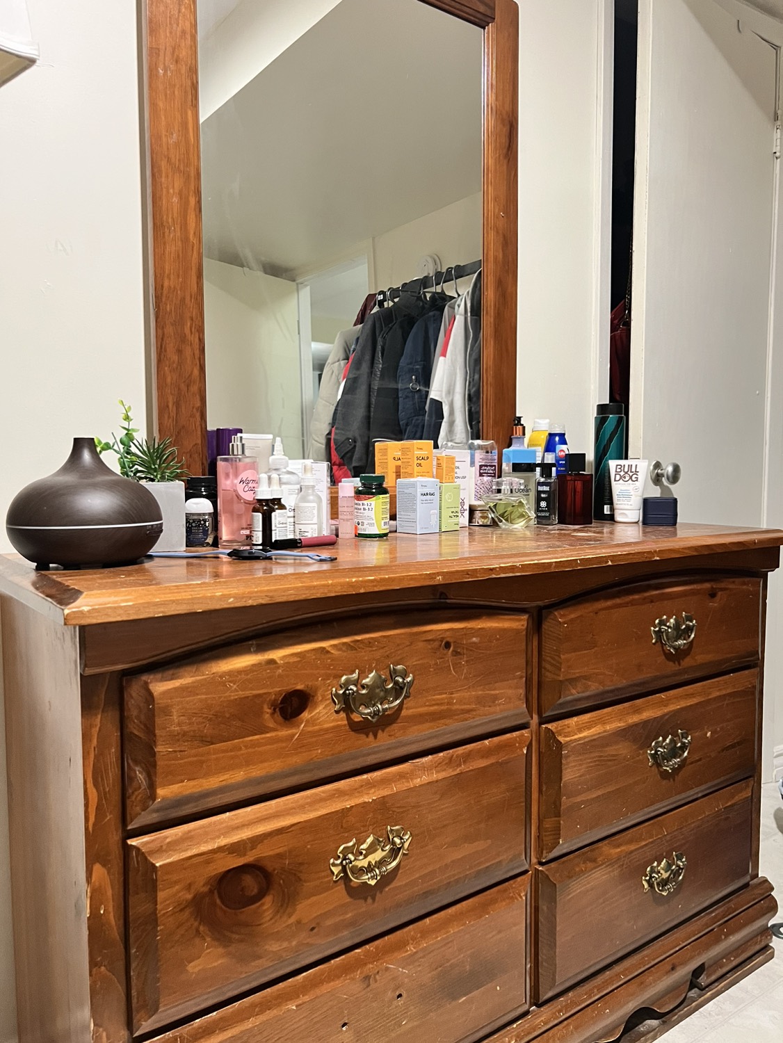 Dresser with mirror - photo 3