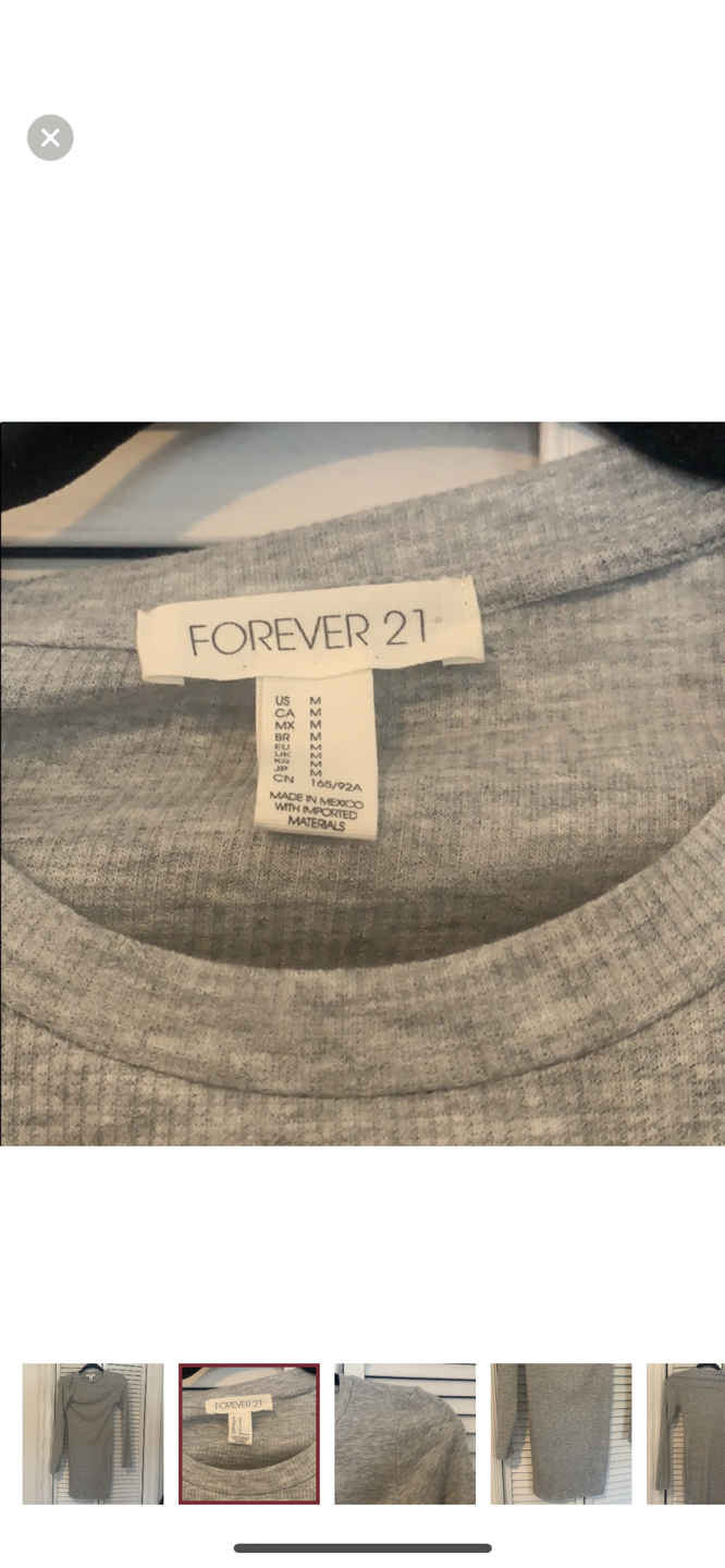 Grey Long sleeve dress image indicator(2)