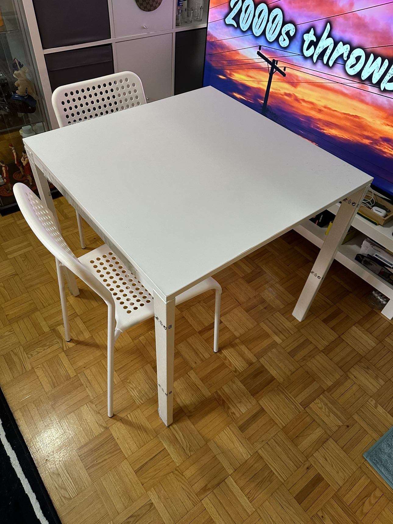 Ikea Melltorp 2 chairs and 1 table - photo 2