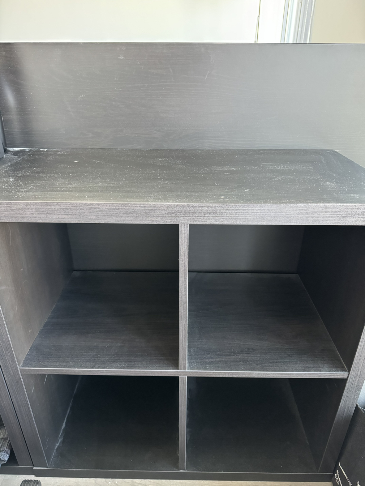 IKEA KALLAX Shelf Unit, Black-brown (2x included) thumbnail