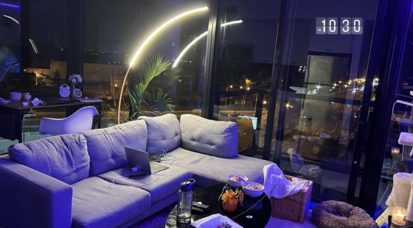 L shape sectional Couch (left side sectional) ( moving out sale) thumbnail