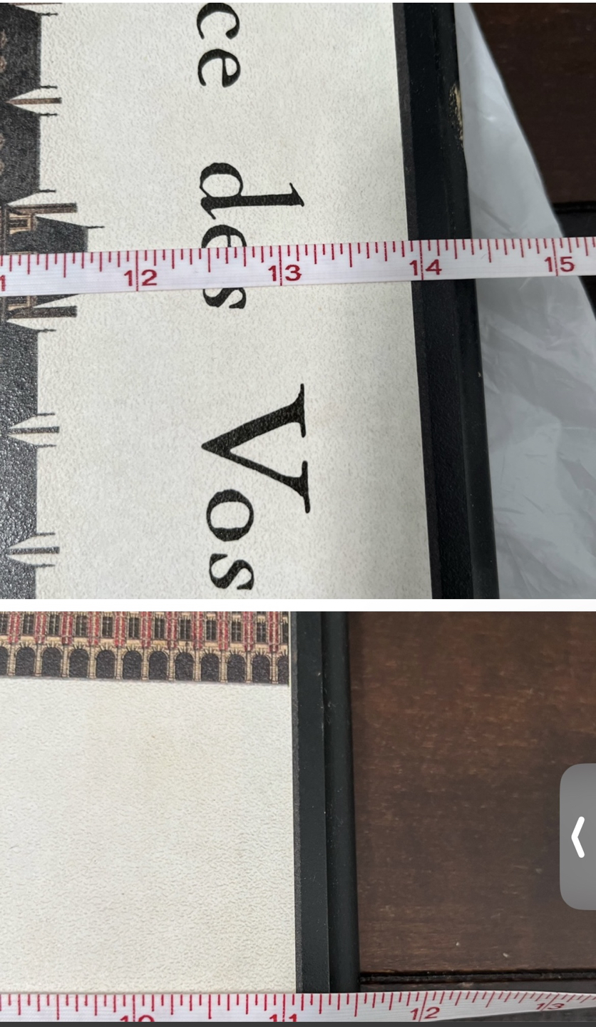 Moving sale: classic black and white “Paris” themed art image indicator(3)