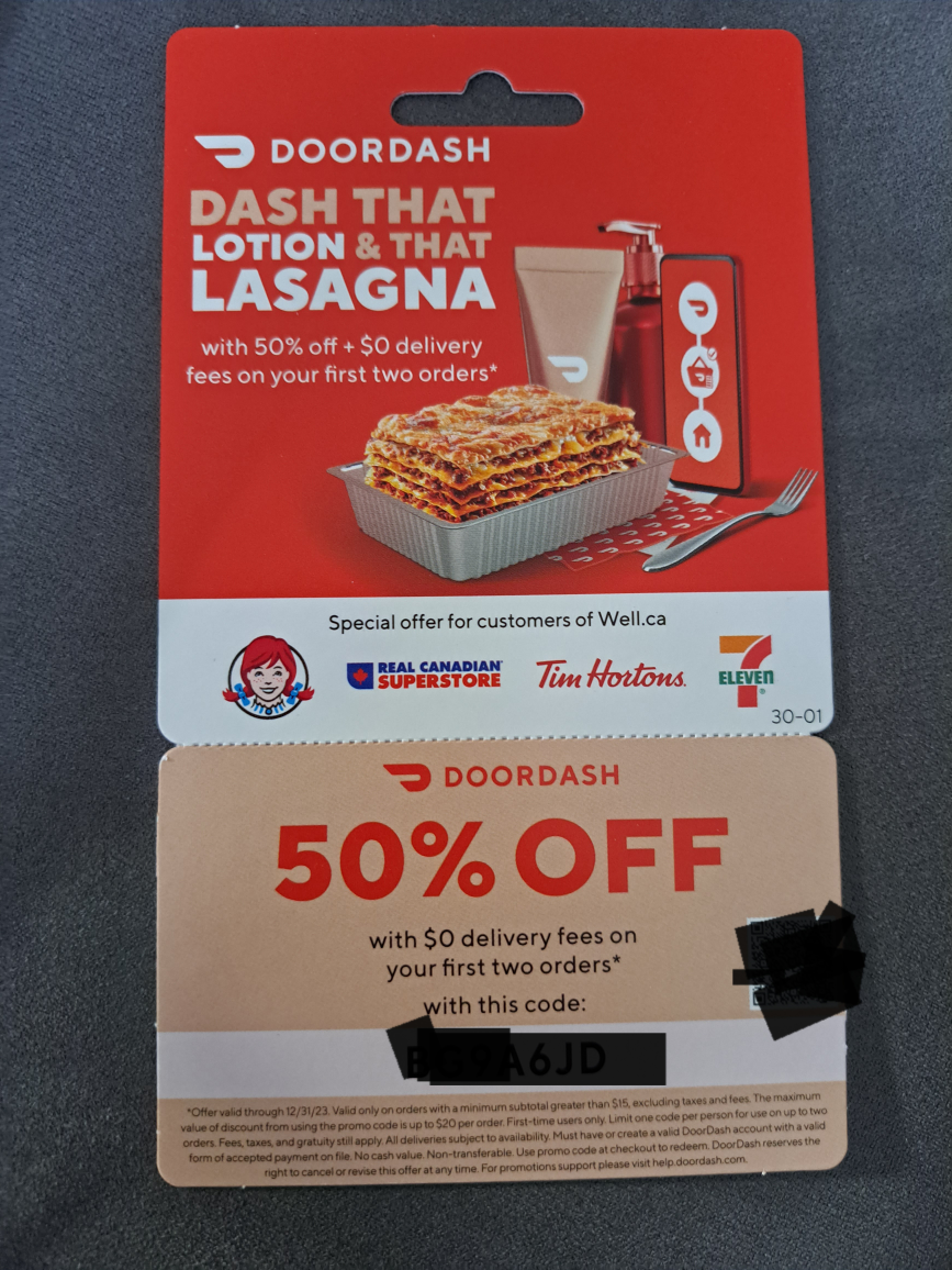 Door Dash discount #freecycle thumbnail