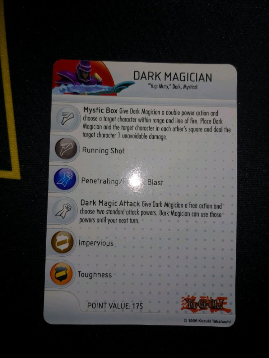 2014 Yu Gi Oh Series 1 Heroclix Set: Dark Magician #055 - photo 5