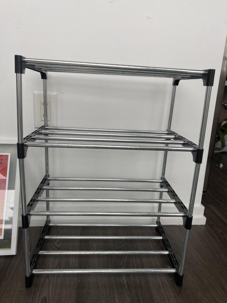 2 shoe racks thumbnail