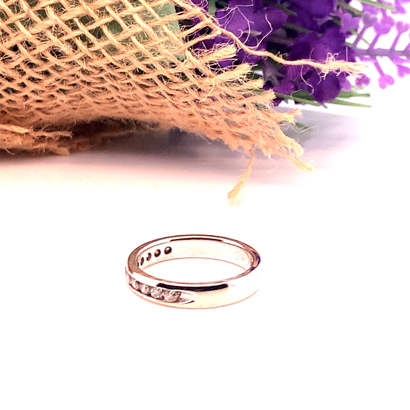 14kWG Half eternity Diamond bands 6.5 image indicator(5)