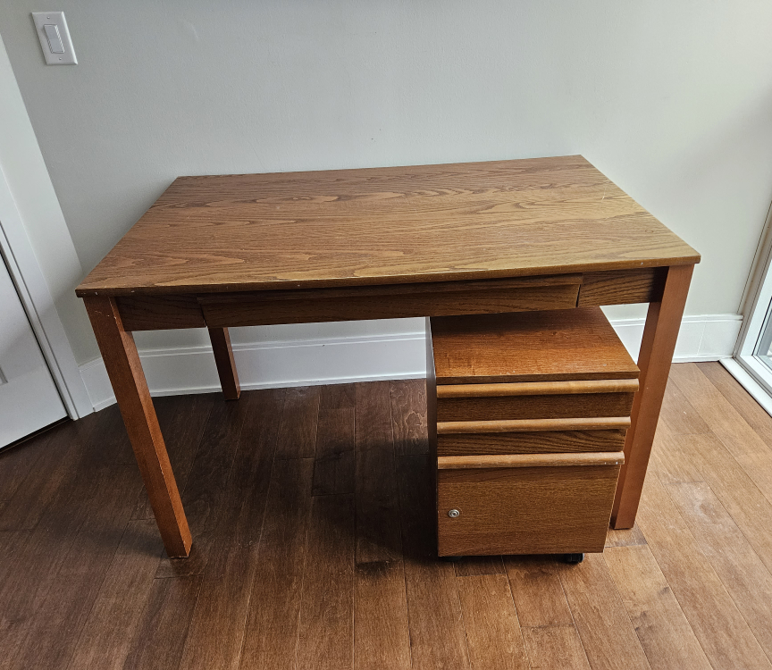 desk with drawers
