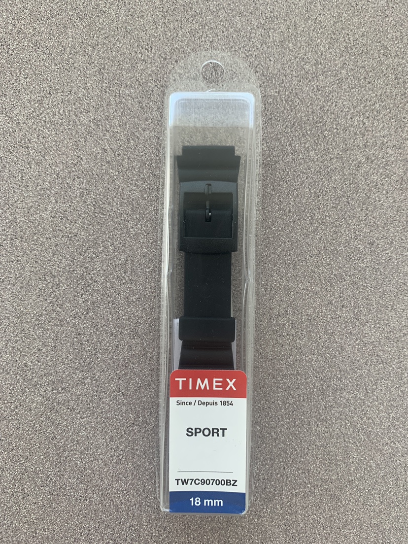Timex rubber watch strap (18mm) #freecycle thumbnail