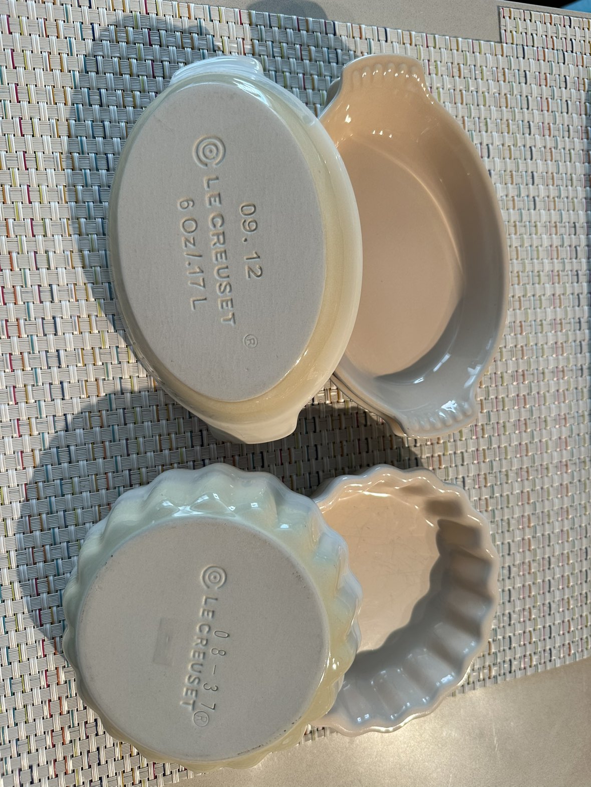 Le creuset oven dishes #FREECYCLE