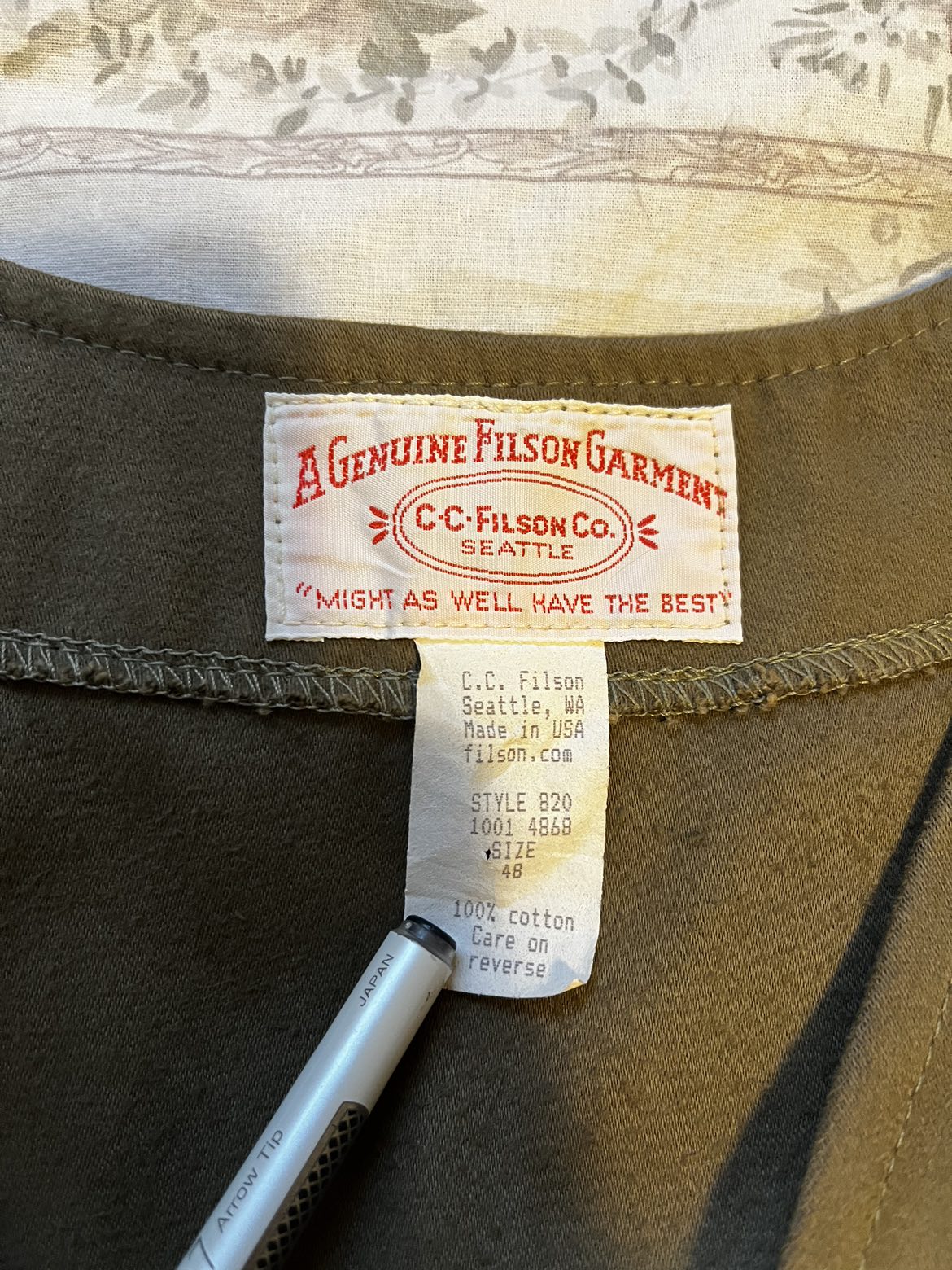 Vintage Filson Vest - photo 2