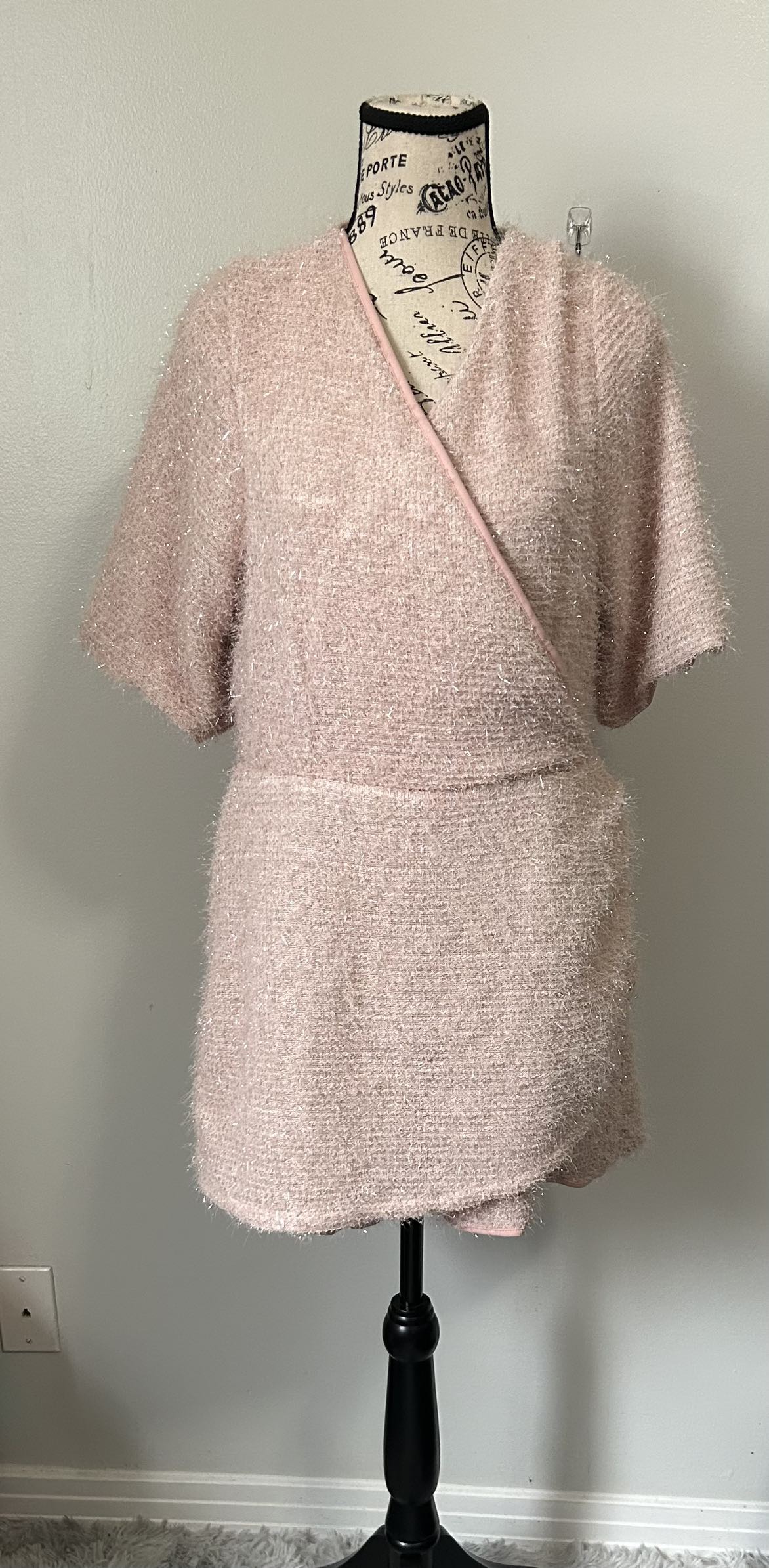 Smash Tess x Hillary Duff The Tinsel Skorty in Pink Fizz Colour thumbnail