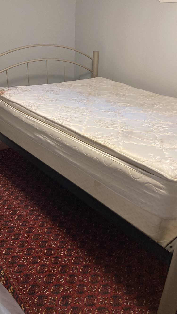 Double size mattress with box thumbnail
