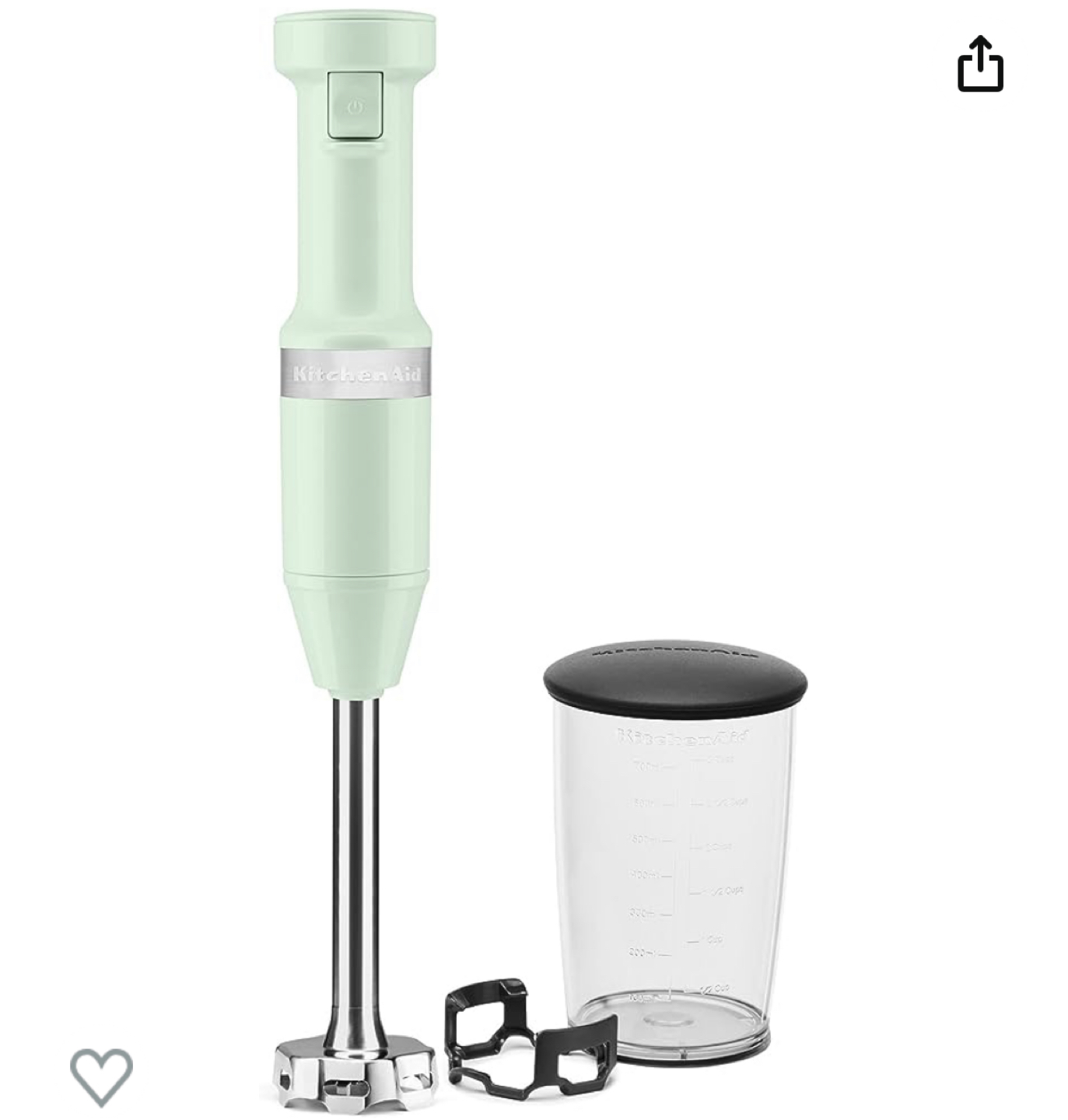 KitchenAid Variable Speed Corded Hand Blender, Pistachio - photo 2