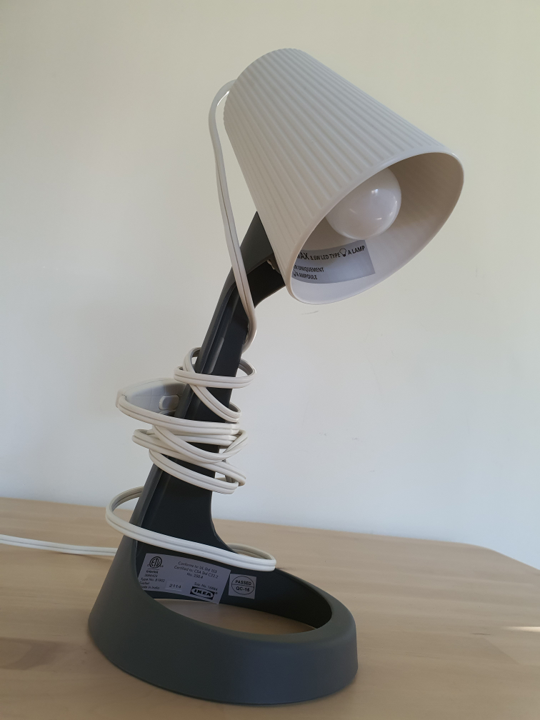 IKEA Desk Lamp with Free Lightbulb