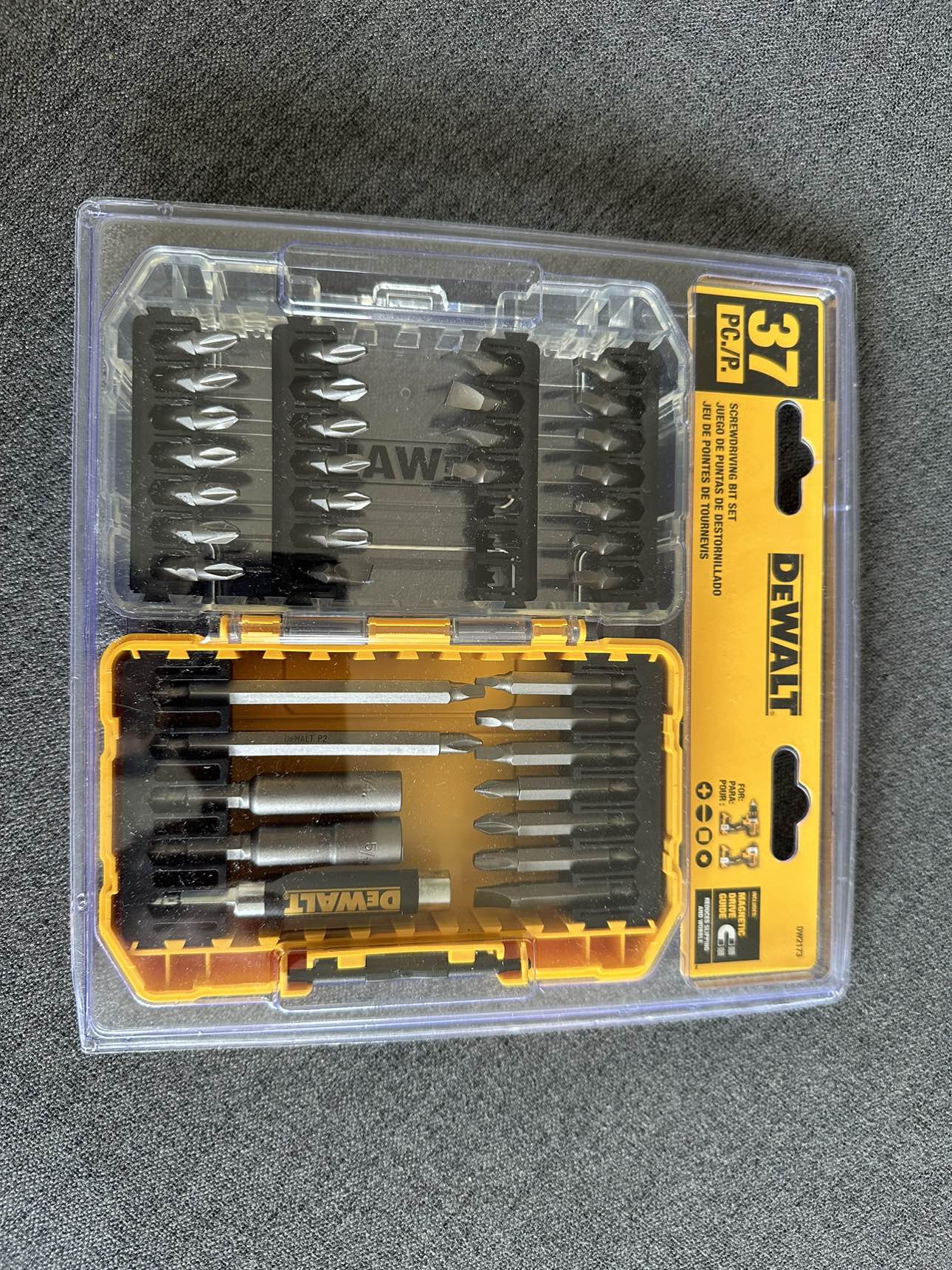 Brand new DEWALT 37- Piece Screwdriving Bit Set - photo 3