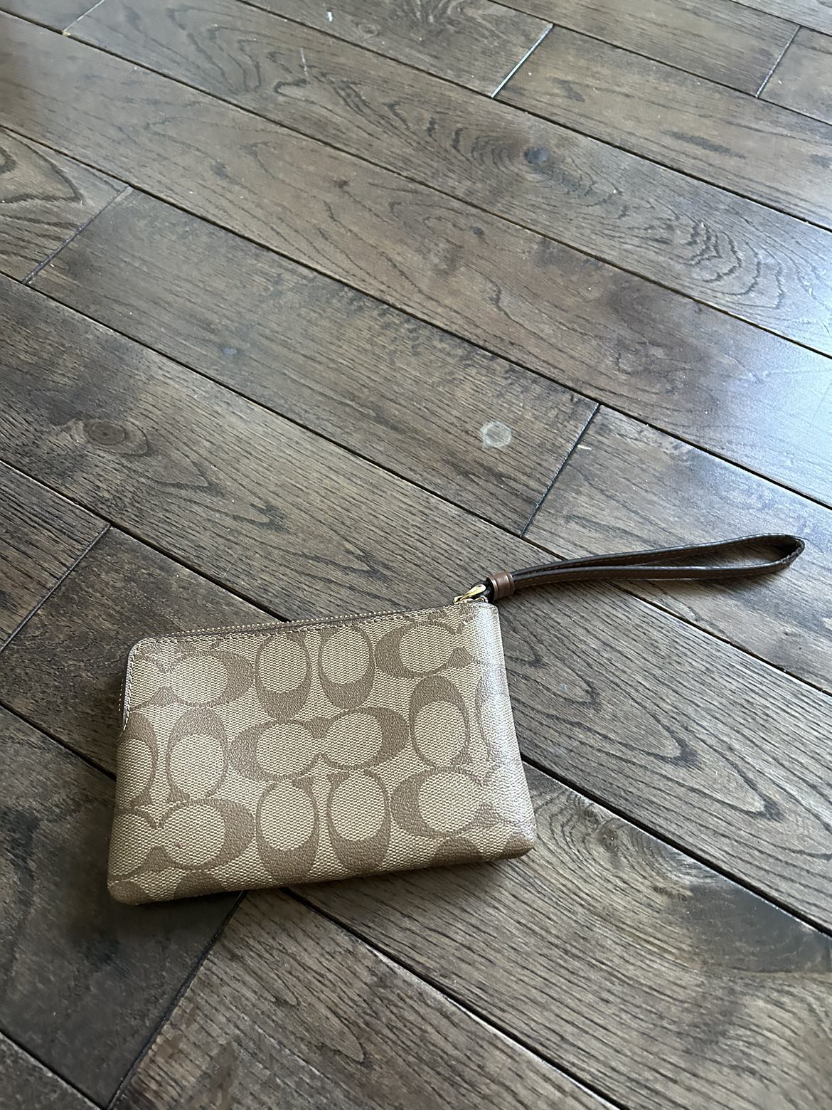 Coach canvas wristlet - photo 2