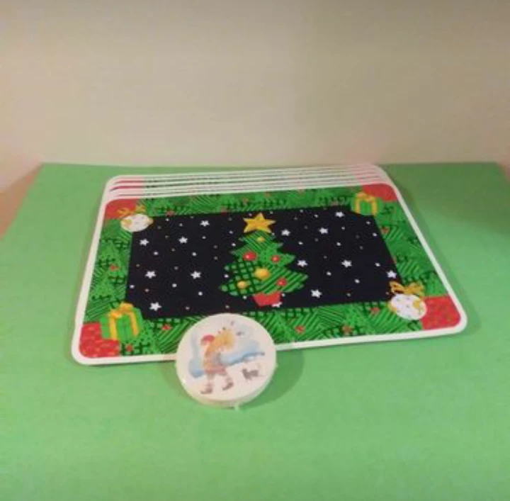 🎅Christmas Placemats & Coasters Set🎅 image indicator(3)