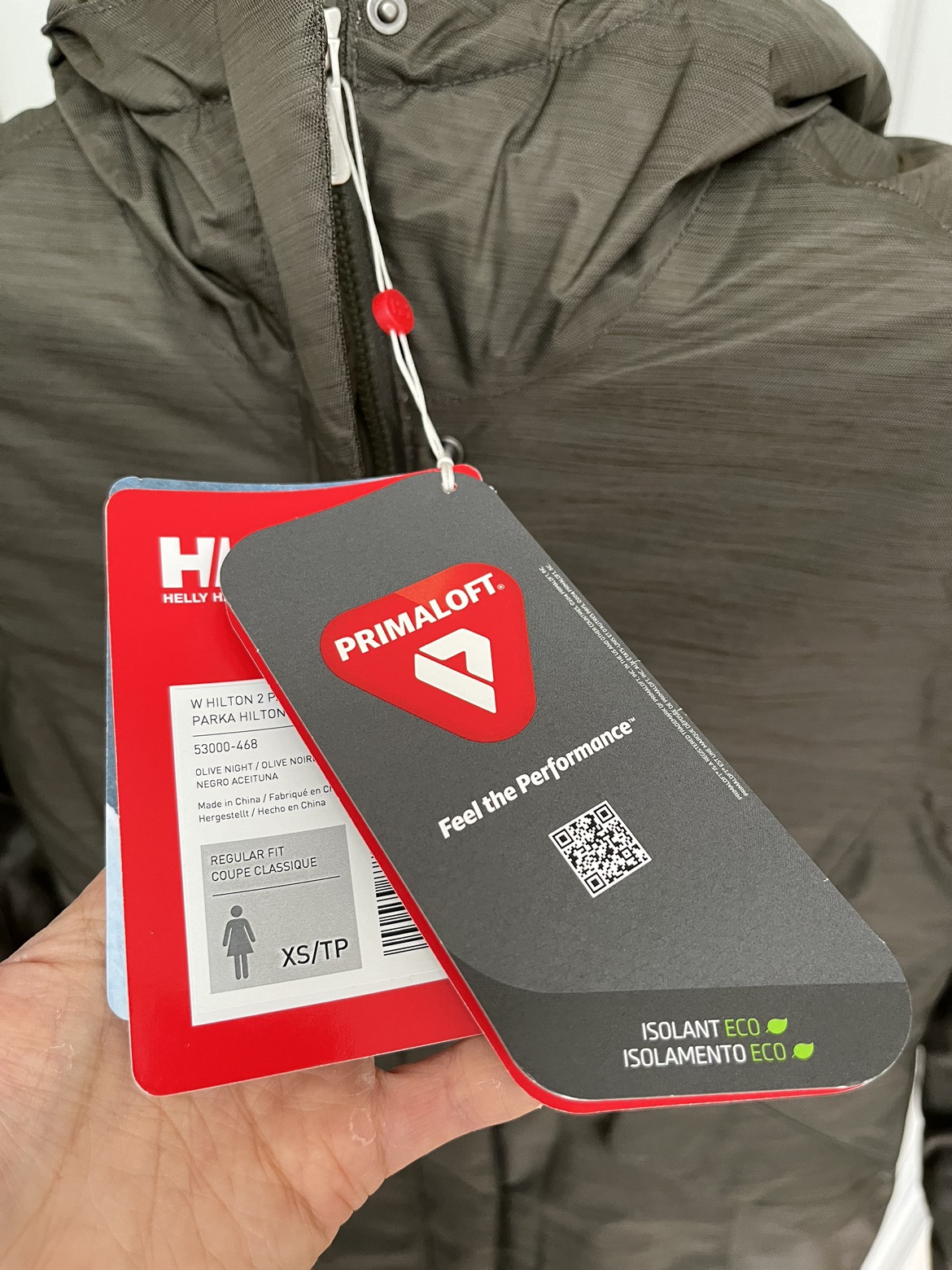 Brand new Helly Hansen Primaloft Parks XS image indicator(5)