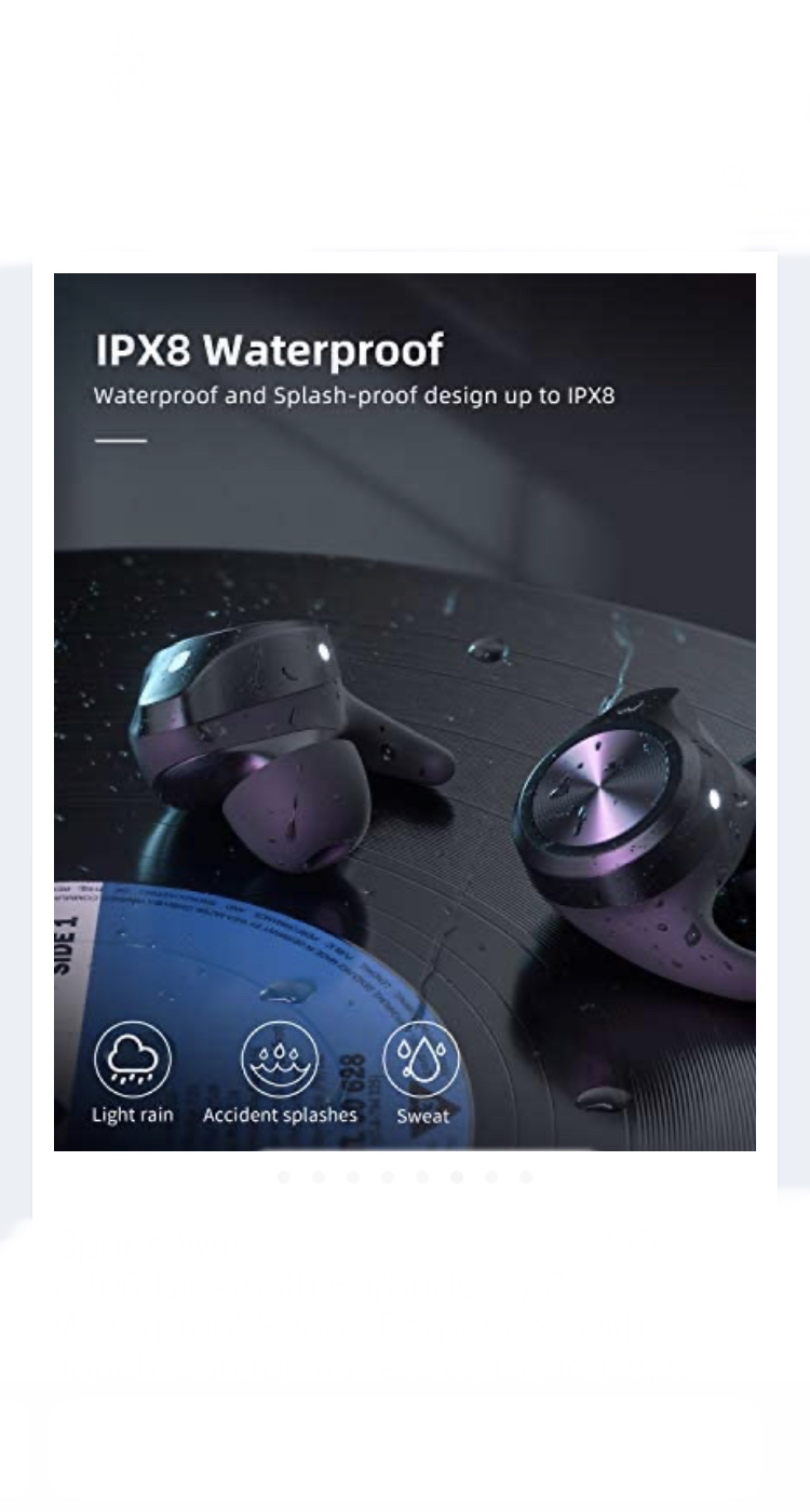 NEW Vankyo S400 True Wireless Earbuds image indicator(5)