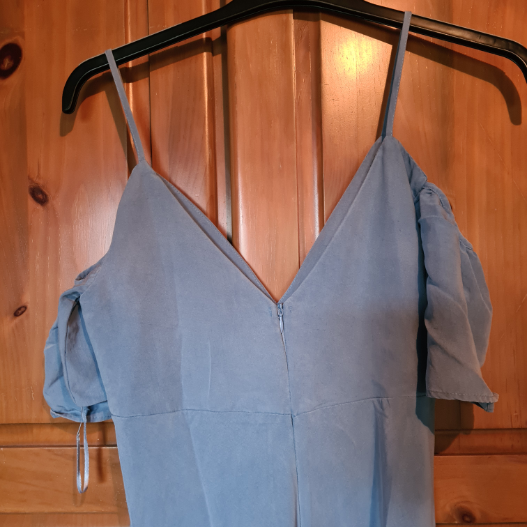 Zara - Light Blue Cold Shoulder dress image indicator(8)