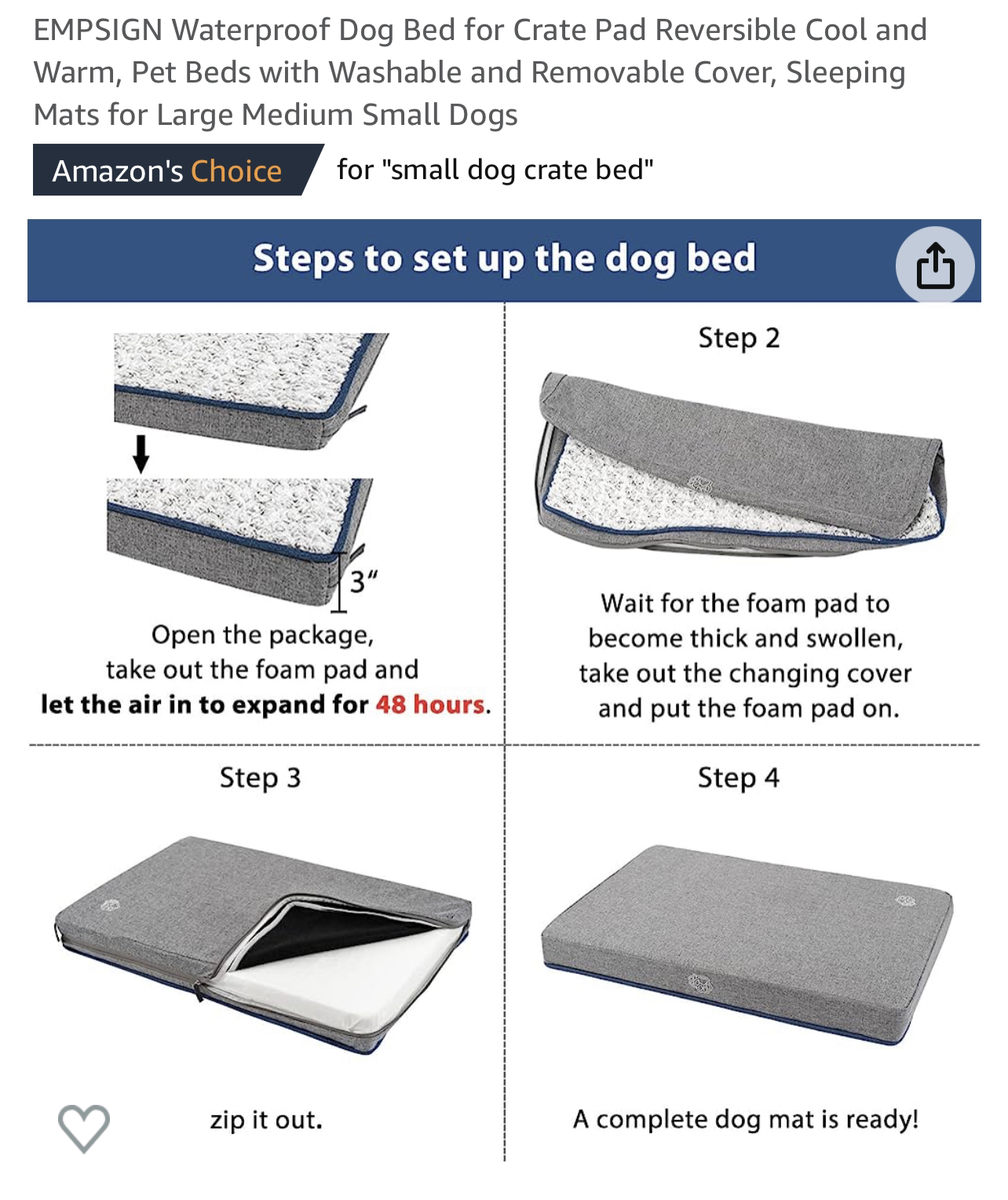 Dog bed (small size) - photo 5