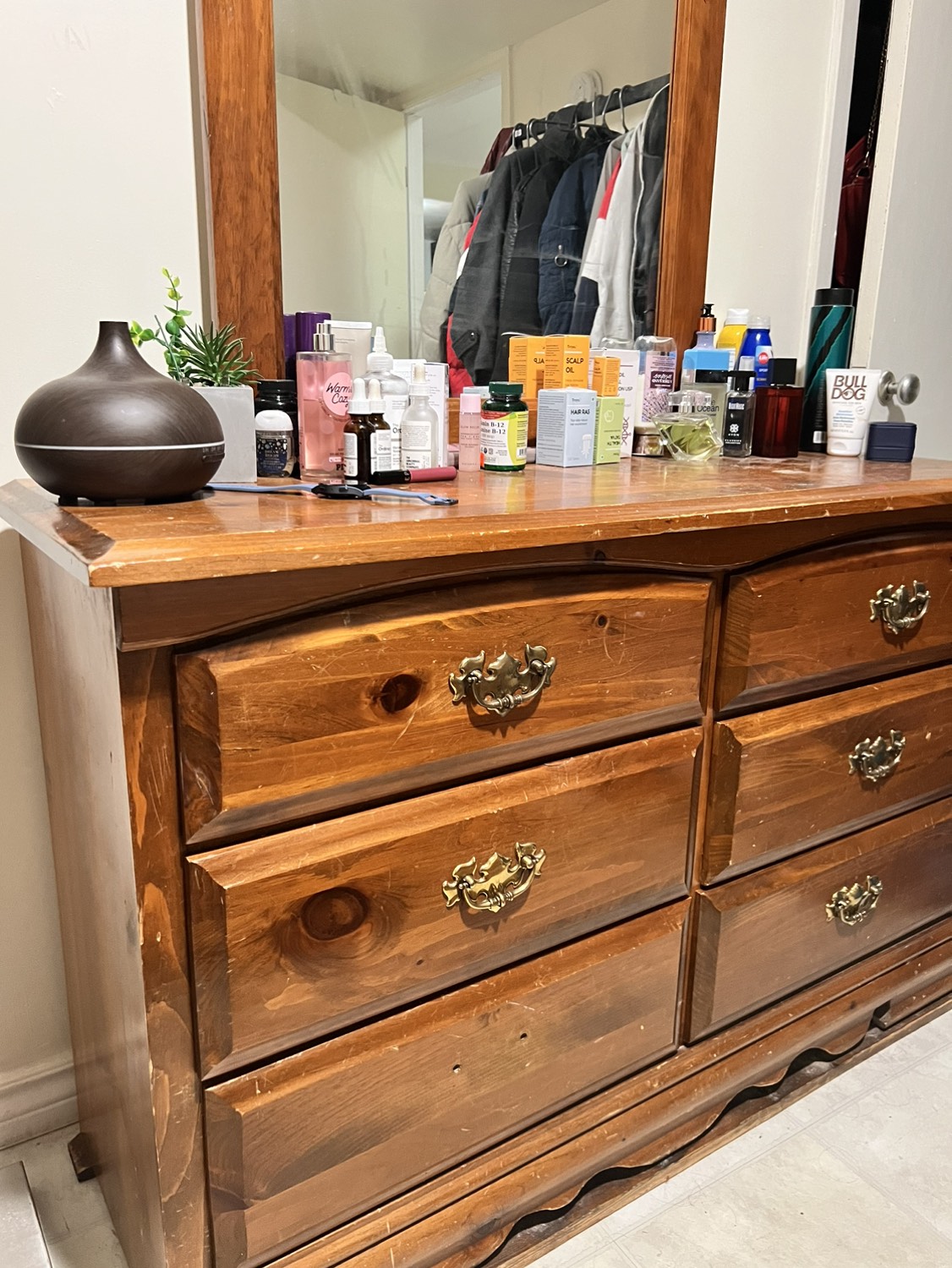 Dresser with mirror - photo 2