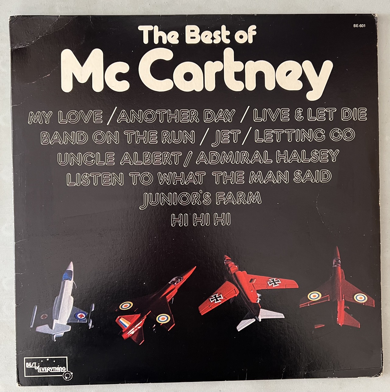 Vinyl record - Best of Paul McCartney & Wings thumbnail