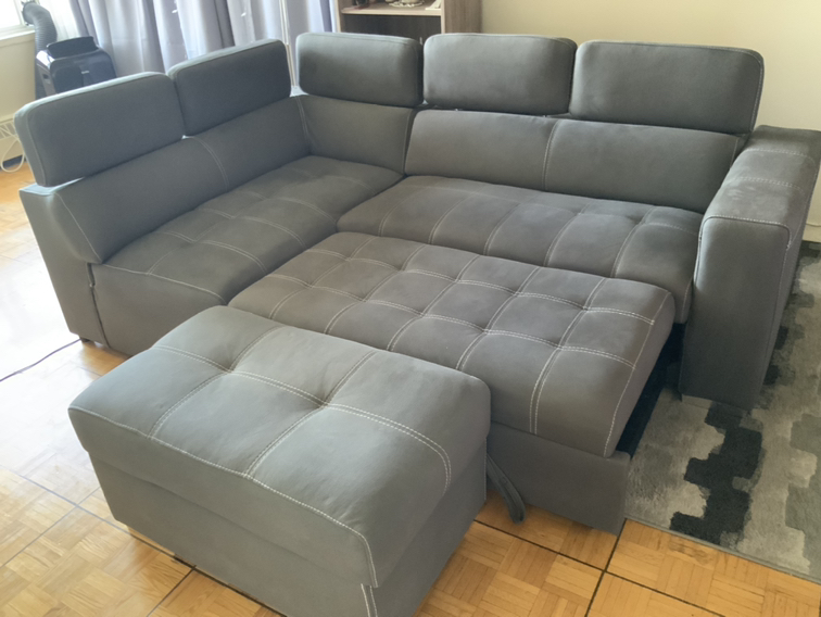 SOFA BED with OTTOMAN - photo 4