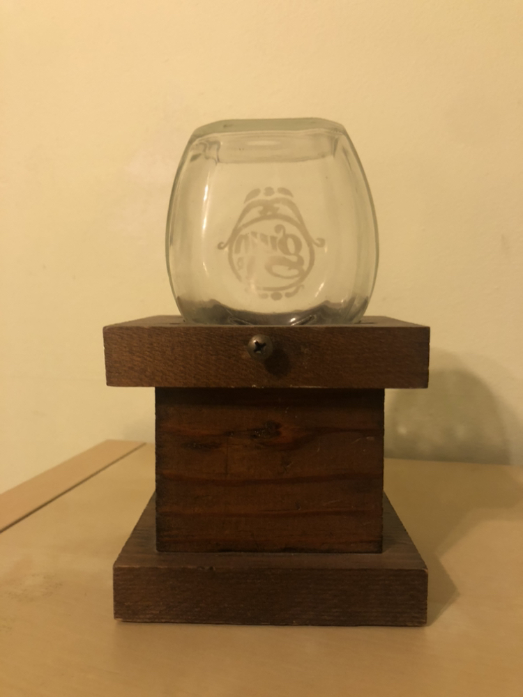 Vintage Knock on Wood Gumball Machine Dispenser - photo 4