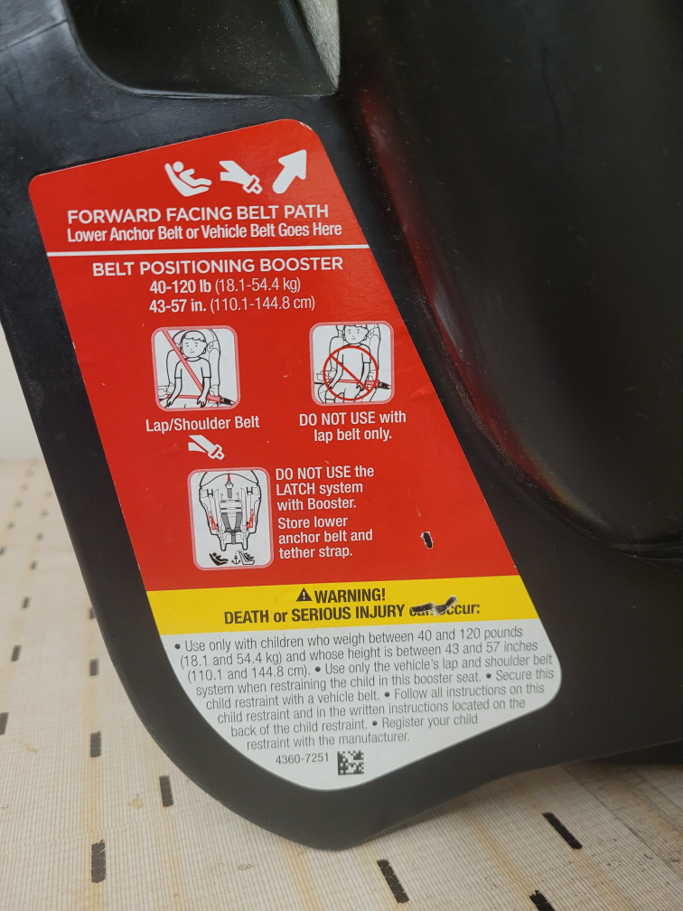 Car Baby Booster seat image indicator(8)