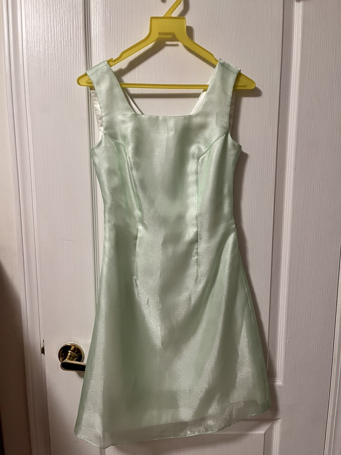 Like new Light green dress size small