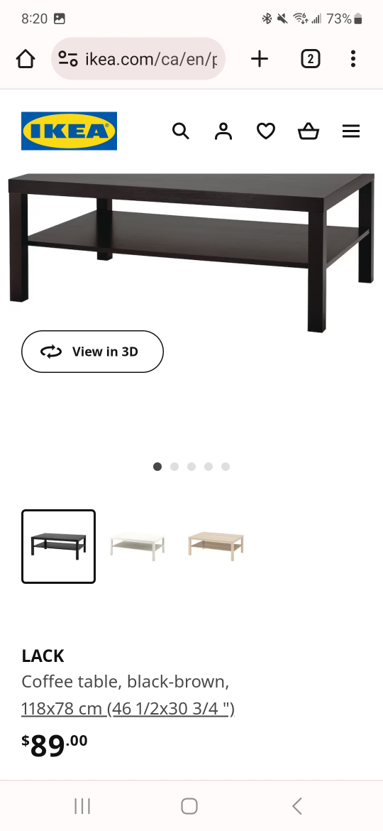 Ikea Coffee table - photo 5