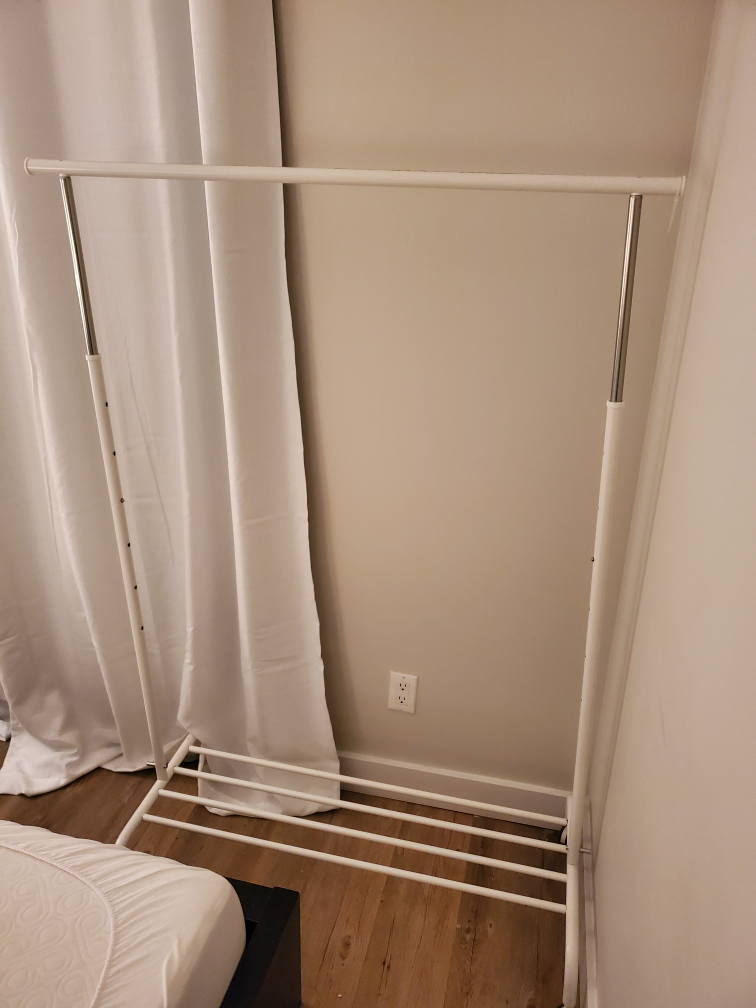IKEA CLOTHING RACK thumbnail