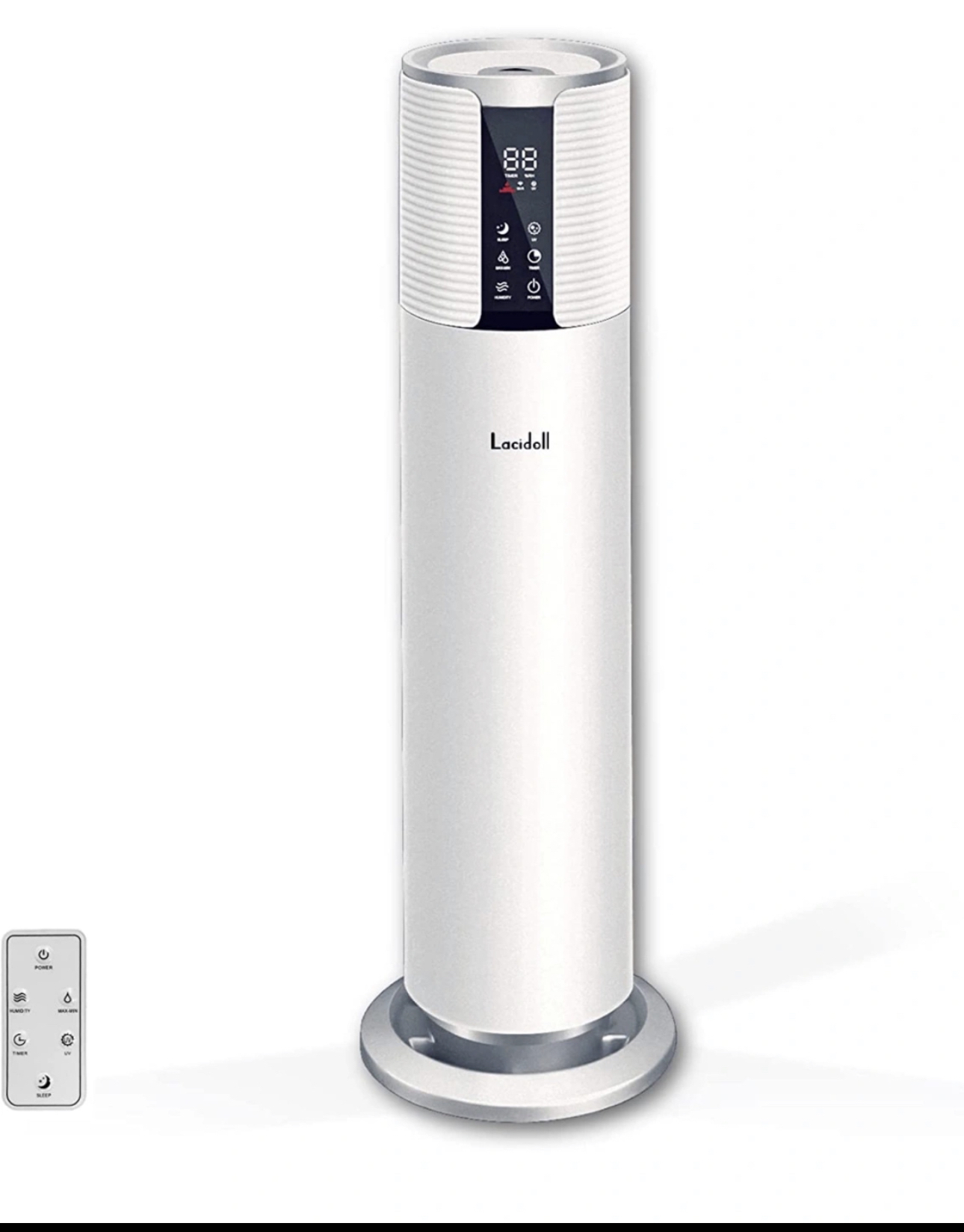 New Humidifiers LACIDOLL 8 L Top Fill Large Room Cool Mist