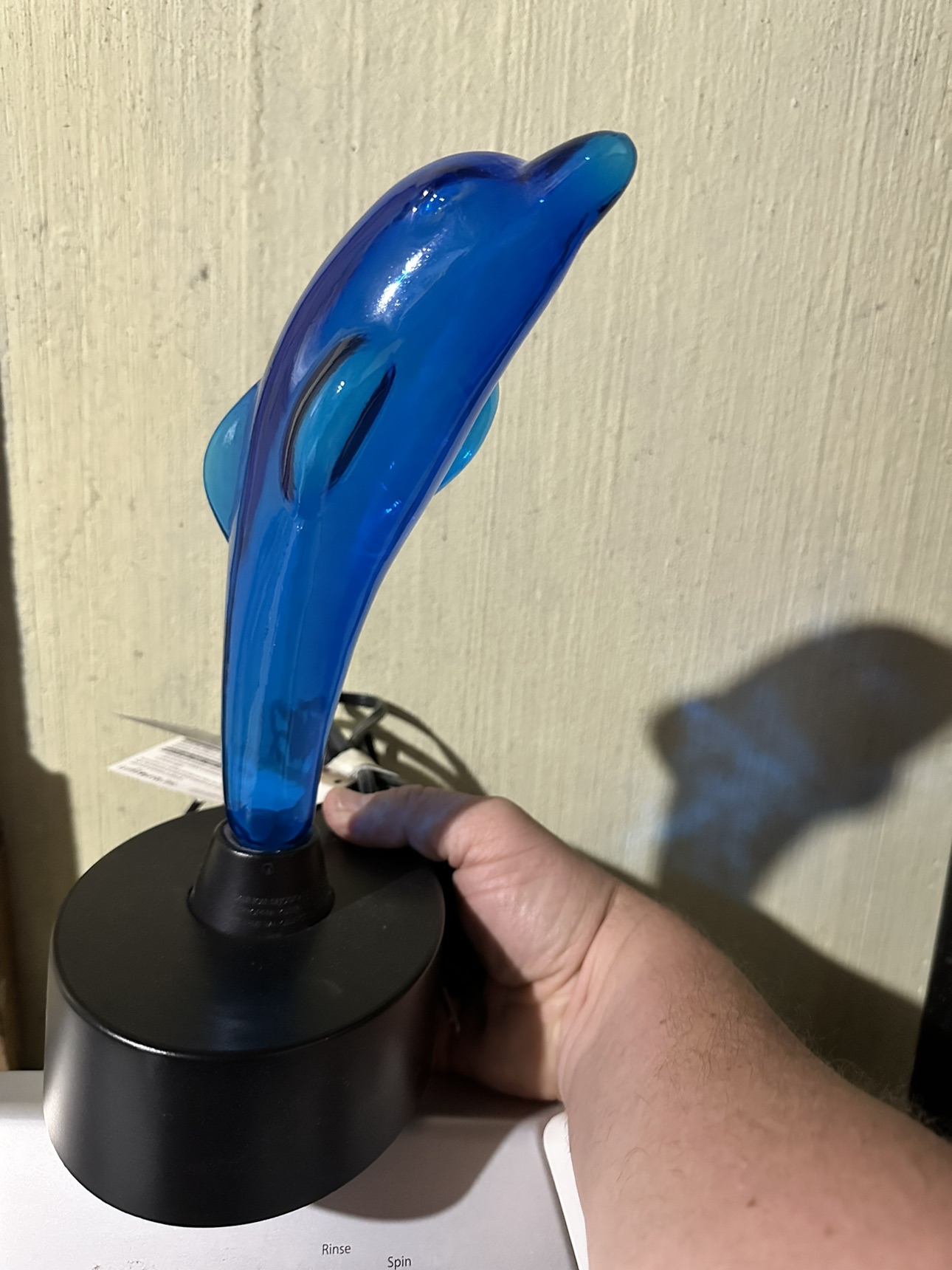 LumiSource Electra Blue Dolphin Motion Lamp - photo 3