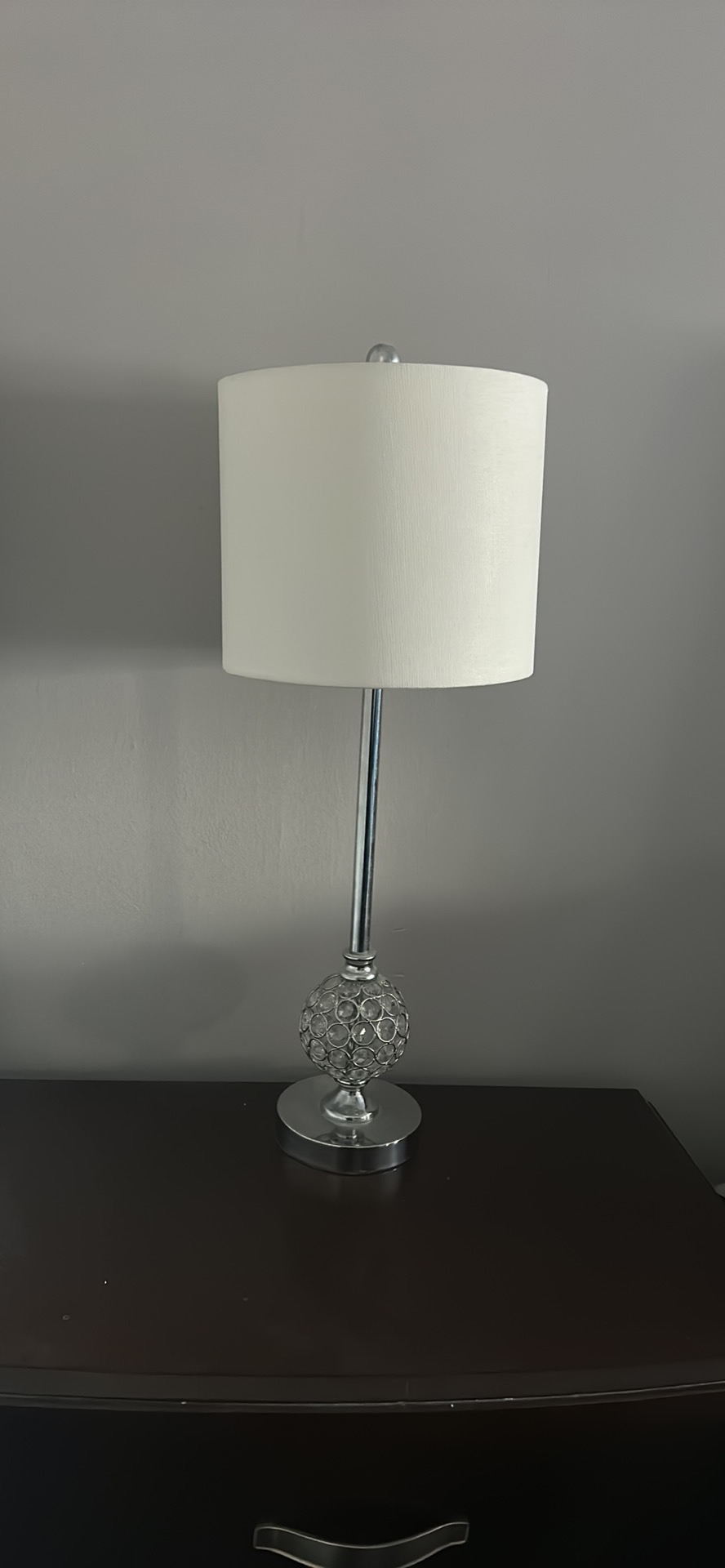 2 Matching Lamps ✨crystals on bottom of stand