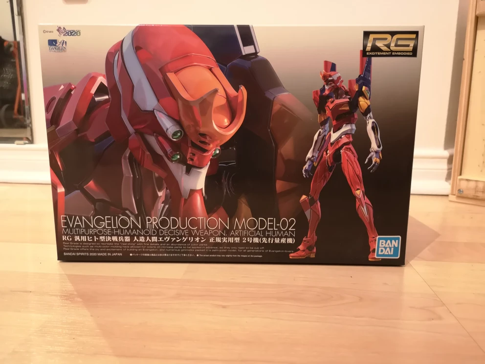 RG Evangelion Unit 02 - Model kit thumbnail