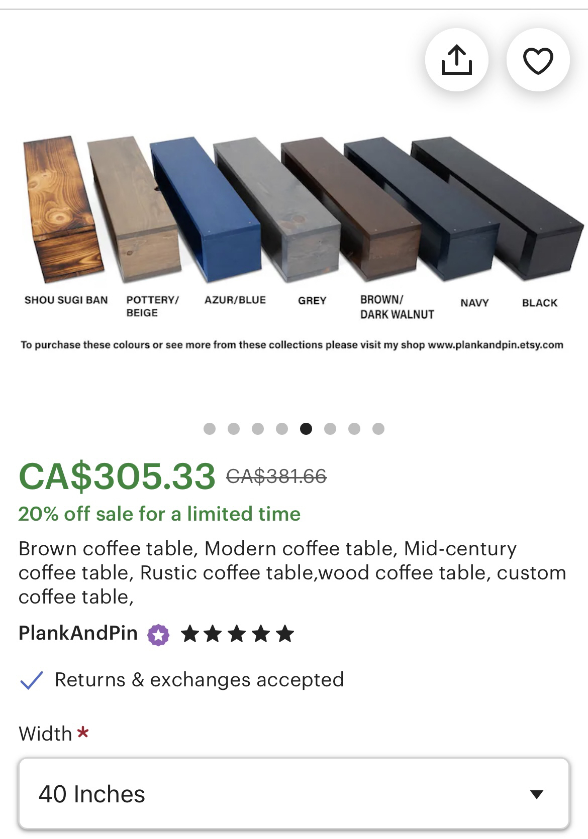 Modern coffee table / TV console - photo 3