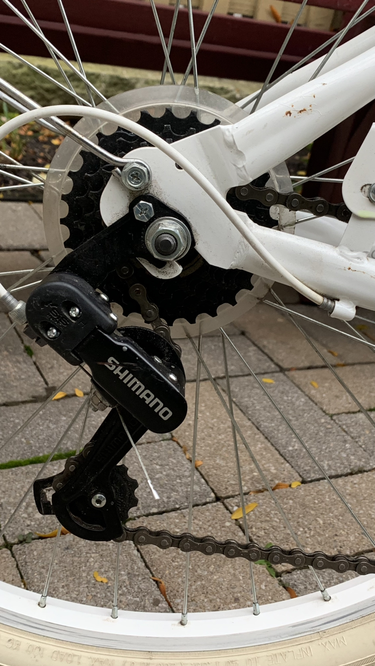 Wow! Dutch style 6 speed comfort cruiser bike, removable basket! image indicator(7)